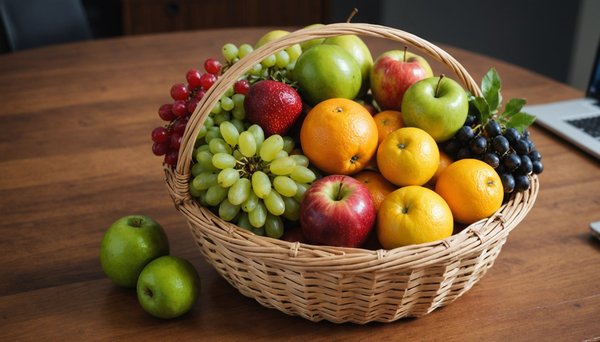 Panier de fruits au bureau : boostez le bien-être au travail